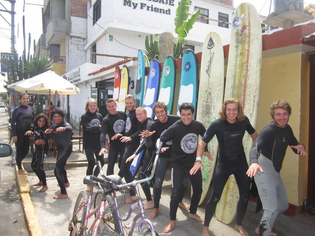 My Friend Surf Hostal Хуанчако Екстериор снимка