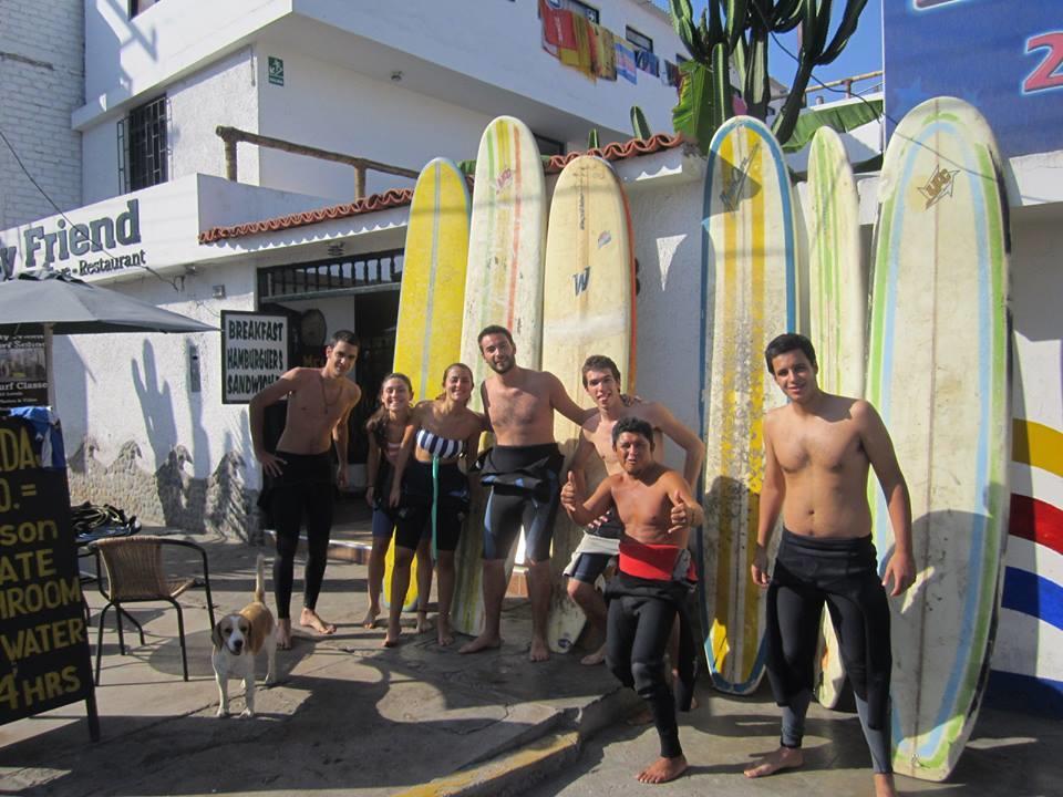 My Friend Surf Hostal Хуанчако Екстериор снимка